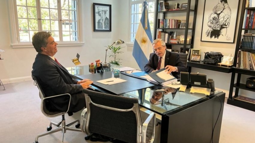 Capitanich y Alberto Fernández definieron plan de inversiones de $7 millones para generar mil empleos en Chaco