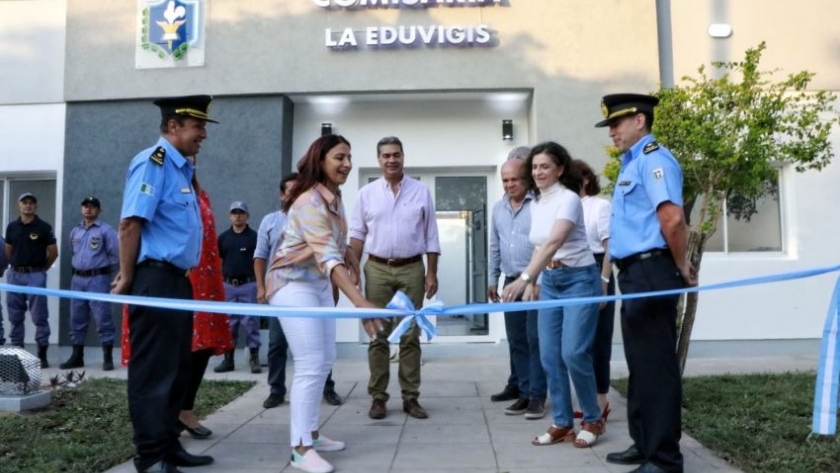 Capitanich inauguró obras viales y en materia de seguridad en La Eduvigis y Selvas del Río de Oro