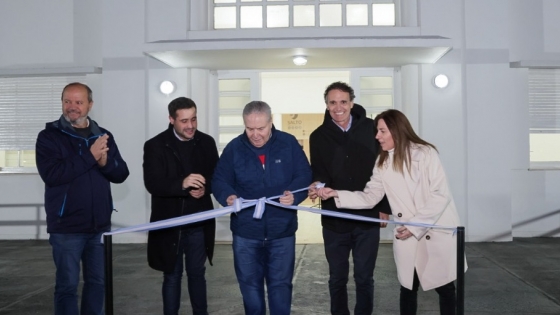 Katopodis inauguró la restauración y puesta en valor del Ex Casino de Salto, en el norte de la ciudad bonaerense