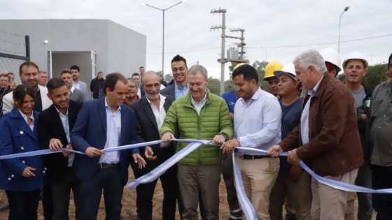 <Schiaretti inauguró la obra de saneamiento integral en Río Cuarto