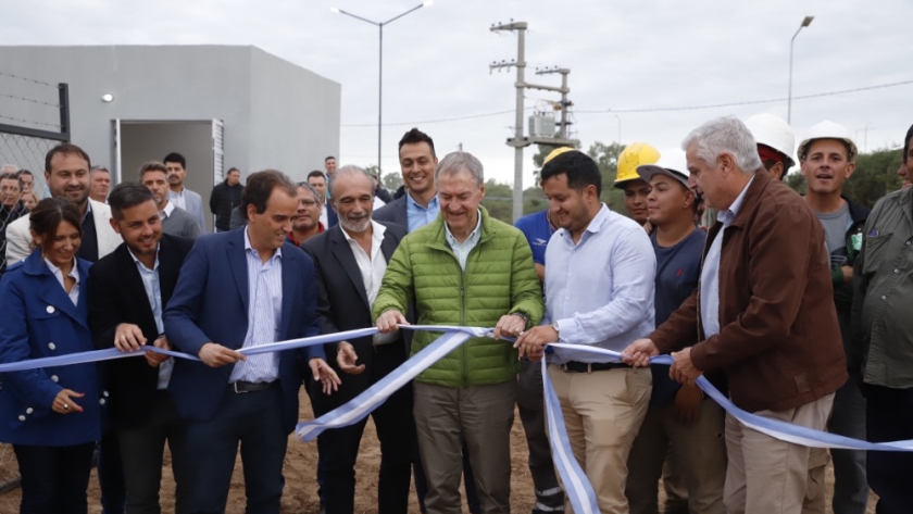 Schiaretti inauguró la obra de saneamiento integral en Río Cuarto