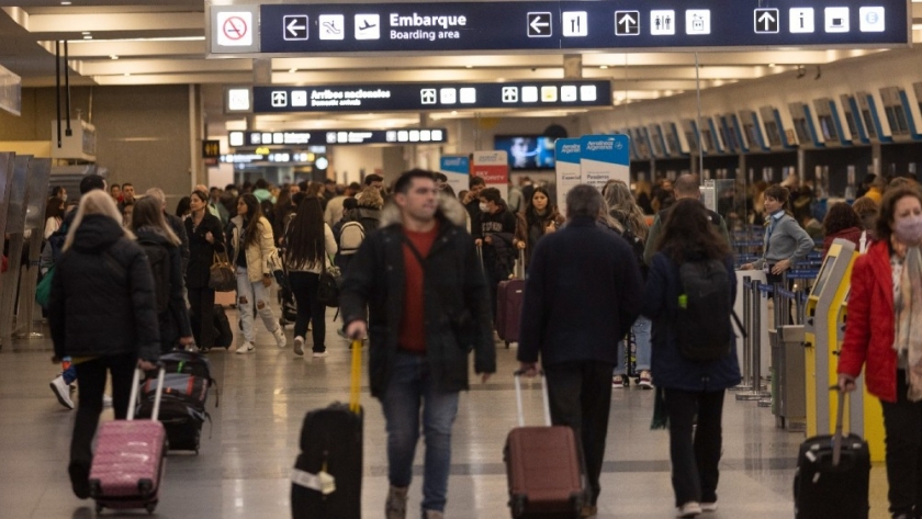 Turismo internacional: superávit durante noviembre de 2022