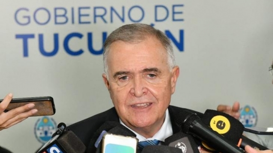 Jaldo: “Es insostenible seguir recortando recursos a las provincias”