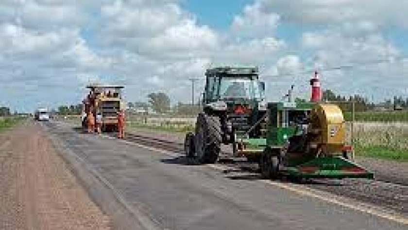 Buenos Aires: comenzó la repavimentación de la Ruta Nacional 188