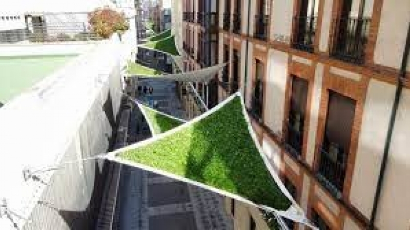 Toldos vegetales: una nueva forma de generar sombras y de recuperar la vida animal en las ciudades