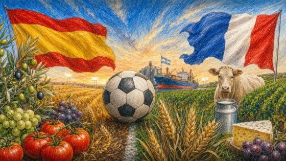 España y Francia también juegan un clásico del agro: así compiten las dos mayores potencias productivas de Europa