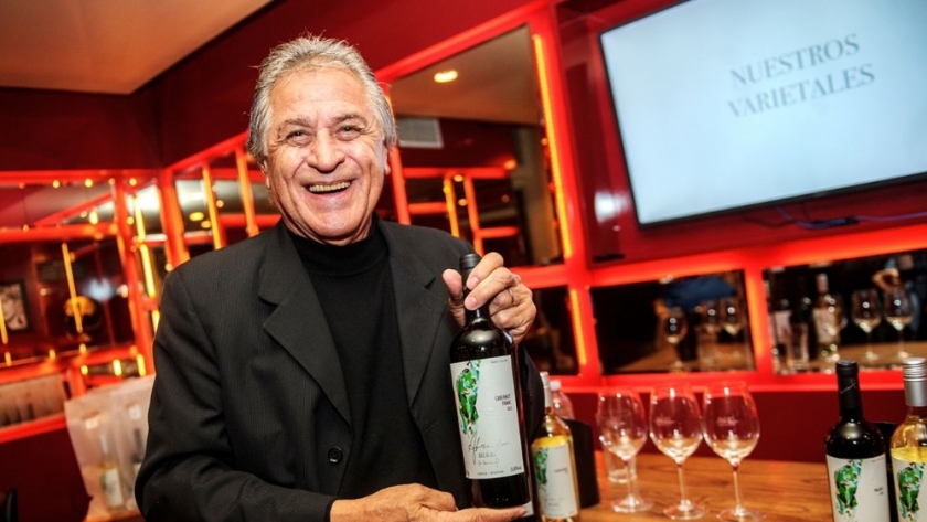 El Pato Fillol presentó su propia línea de vinos