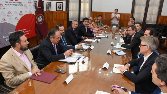 Funcionarios y legisladores provinciales abordaron una agenda estratégica con el embajador de Francia en Argentina
