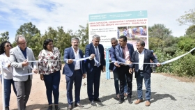 Palma Sola: Morales inauguró nuevo acueducto, captación y bombeo