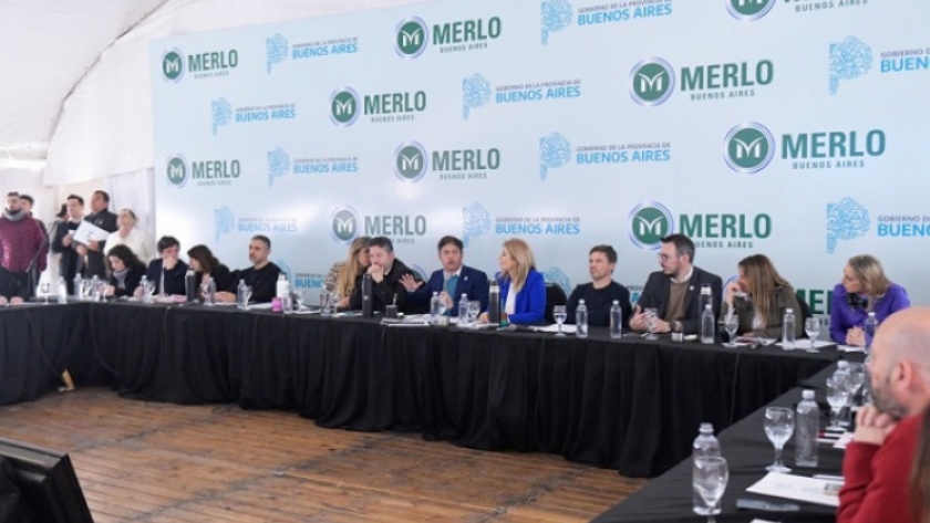 Kicillof encabezó una reunión con empresarios bonaerenses en Merlo