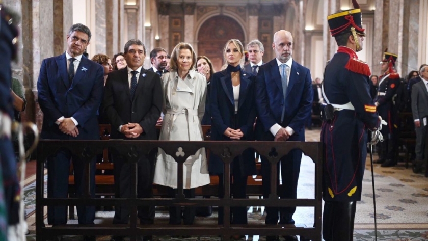 El Jefe de Gobierno participó del Tedeum por el 213 aniversario del Primer Gobierno Patrio