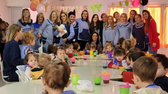 Abren las inscripciones 2026 para el Jardín Maternal Arco Iris en Rojas