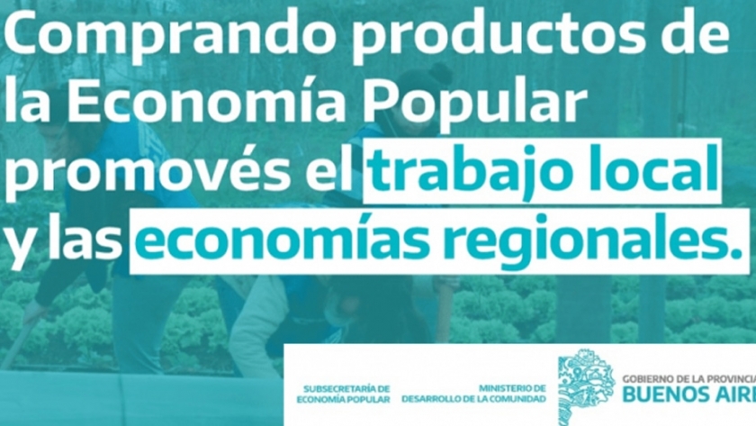 Fomentan la comercialización de productos de la economía popular