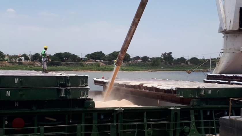 Se exportaron más de 50.000 toneladas y se concretaron 20 embarques desde el puerto de Santa Fe