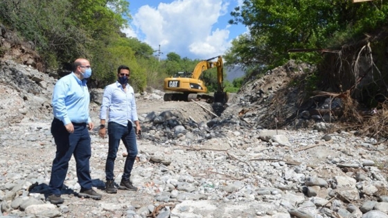 Aguas de Catamarca realiza obras de defensa para crecidas de Río El Tala