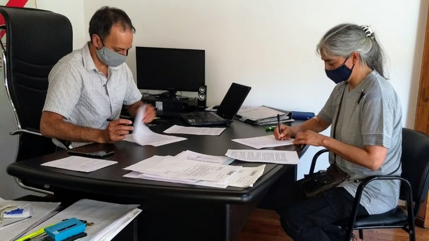 Bosques firmó nuevo convenio con la comuna rural Atilio Viglione