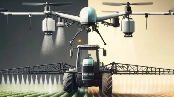¿Compro una pulverizadora terrestre o un drone para aplicaciones? Las respuestas al dilema