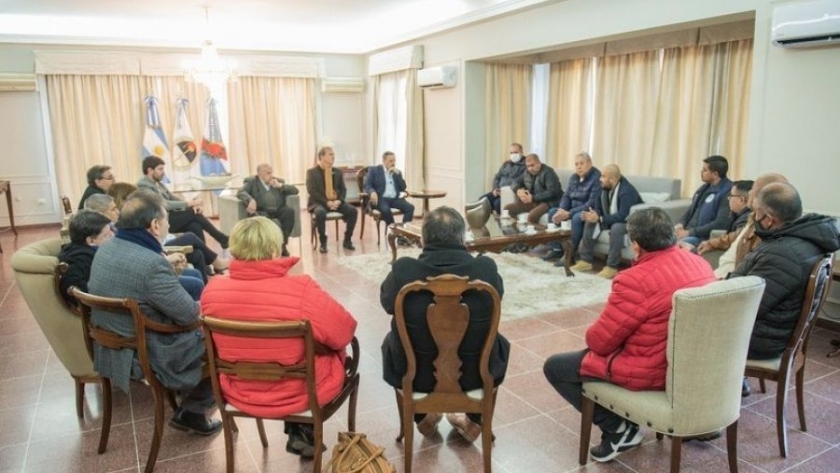 Quintela se reunió con gremios del sector privado de Chilecito