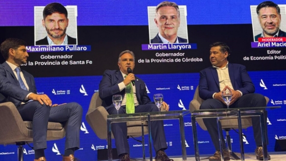 Llaryora pidió bajar retenciones y una nueva ley de Biocombustibles en AmCham Summit 2025