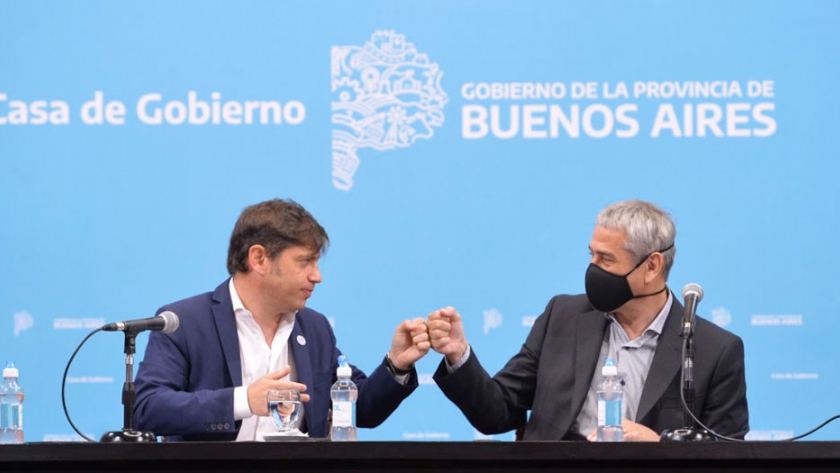Kicillof y Ferraresi suscribieron convenios con intendentes de la Provincia para potenciar la construcción de viviendas