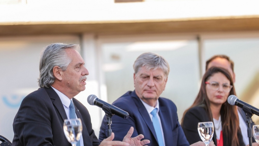 Alberto Fernández, Katopodis y Ziliotto inauguraron el primer Centro de Políticas de Género y Diversidad de La Pampa