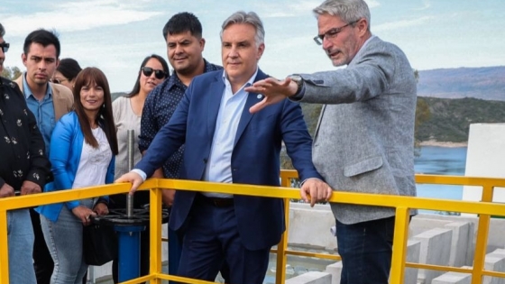 Inauguran el Acueducto Traslasierra: agua potable para 110 mil habitantes y refuerzo del desarrollo regional