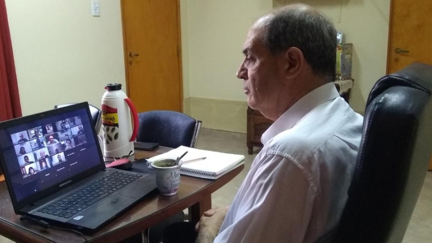 El Ministro Madrille participó del primer taller de Aprovechamiento Sostenible de los Recursos Hídricos del Río Salado