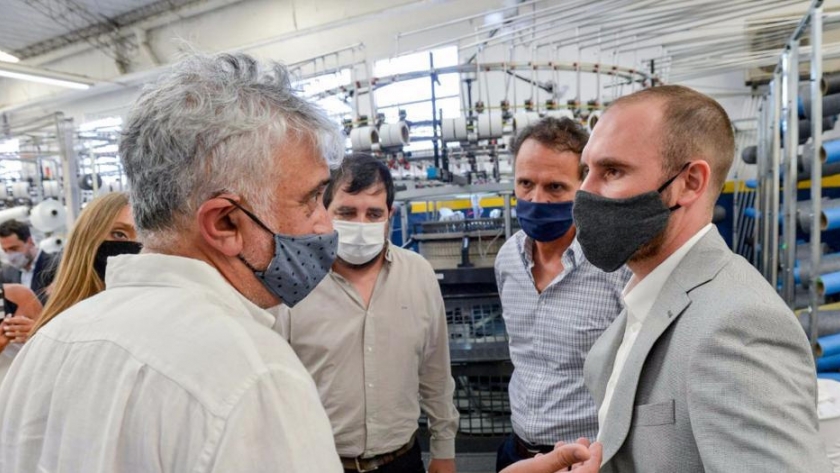 Guzmán y Katopodis se reunieron con empresarios pymes de San Martín