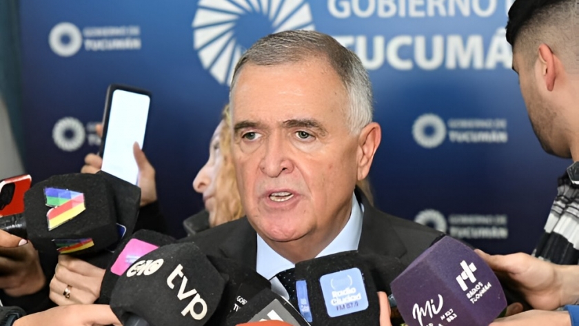 “Tucumán necesita inversiones”, dijo Jaldo sobre el RIGI y el blanqueo de capitales