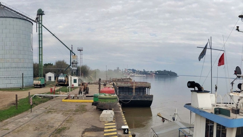 El Puerto de La Paz sigue sumando embarques de cereal