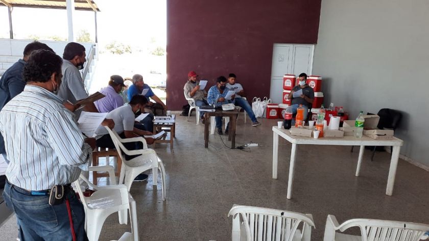 Capacitación en Formosa a personal que vacunará contra la fiebre aftosa
