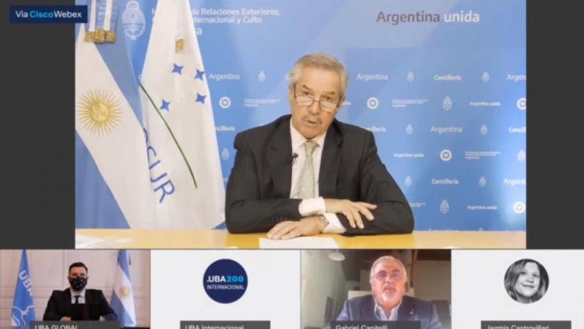 Solá inauguró el seminario “Mercosur: Reflexiones y perspectivas a 30 años del Acuerdo Regional”