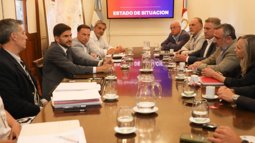 Tras 4 años, la provincia retomó las reuniones de la Mesa de Control de la Obra Pública