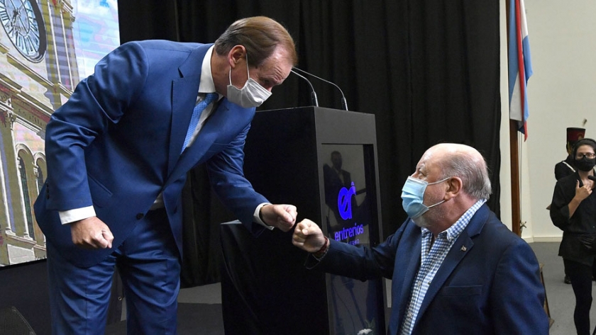 Busti valoró la gestión de Bordet y el trabajo con Nación