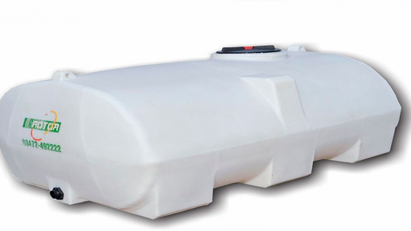 Tanque Horizontal plástico de 3.000 Lts