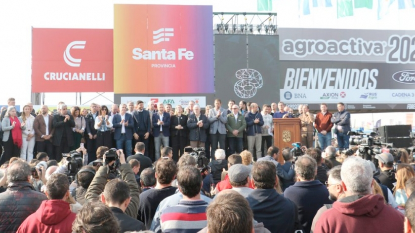 El presidente de la Bolsa de Comercio de Rosario tuvo una participación dinámica en Agroactiva