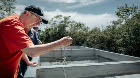 Passalacqua recorrió la planta potabilizadora de Colonia Alberdi y destacó la inversión provincial en agua potable