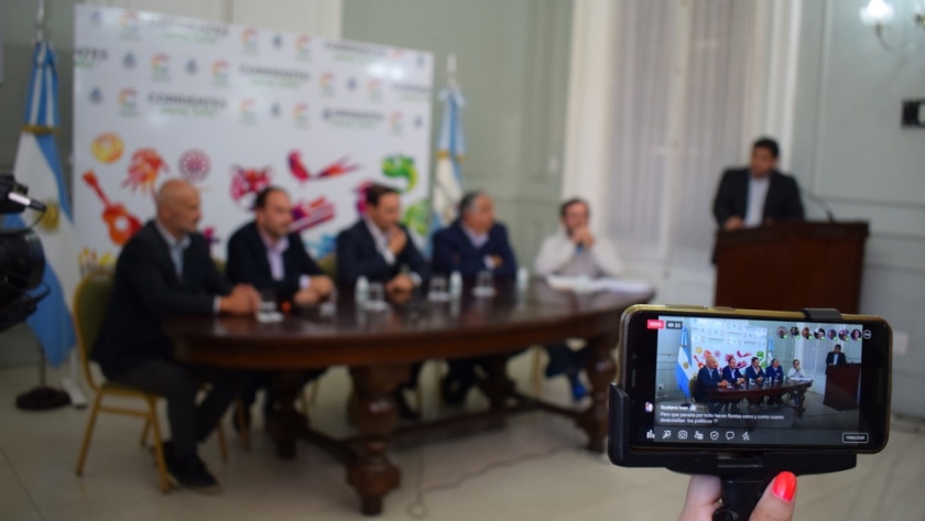 Con la presencia del gobernador Valdés se anunció la 45° Fiesta Nacional del Surubí