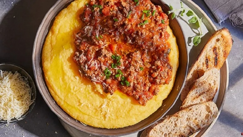 Polenta con tuco para entrar en calor sin escalas