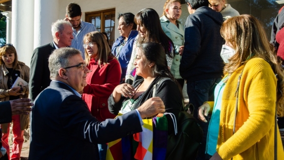 Raul recibió a autoridades y comunidades de Andalgalá para avanzar con el diálogo