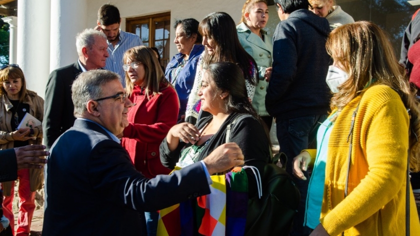 Raul recibió a autoridades y comunidades de Andalgalá para avanzar con el diálogo