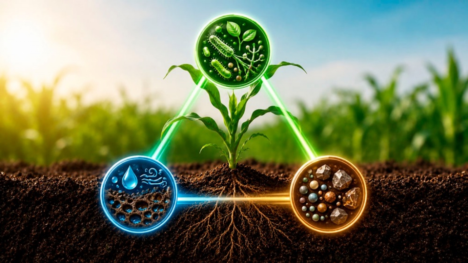 Especialistas alertan que la fertilidad del suelo ya condiciona el potencial del maíz y el sorgo