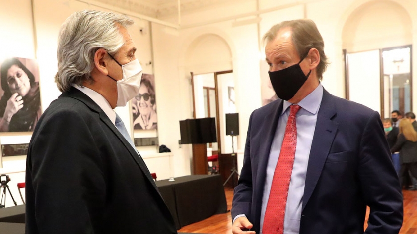 Alberto Fernández y Bordet avanzan en obras claves para el ambiente del río Uruguay