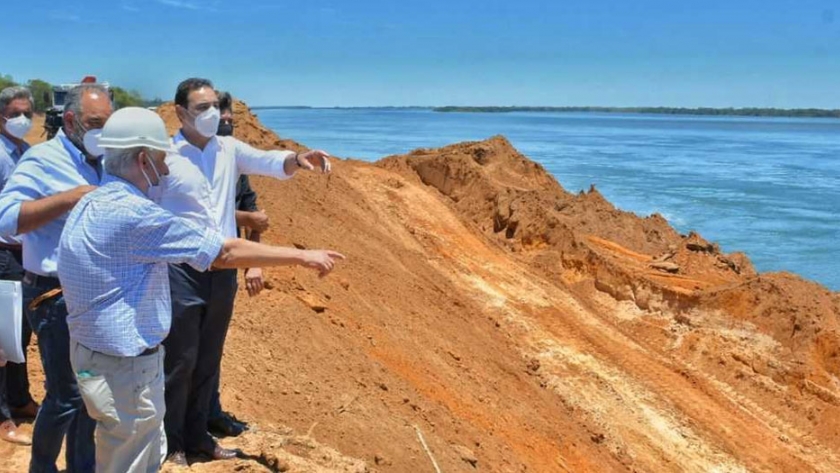 Valdés Puso La Piedra Fundamental Del Puerto De Ituzaingó Es Un Día Histórico Para Que 9850