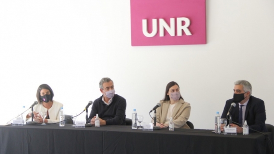 La Provincia participó del lanzamiento de la incubadora de empresas científico tecnológicas de la UNR