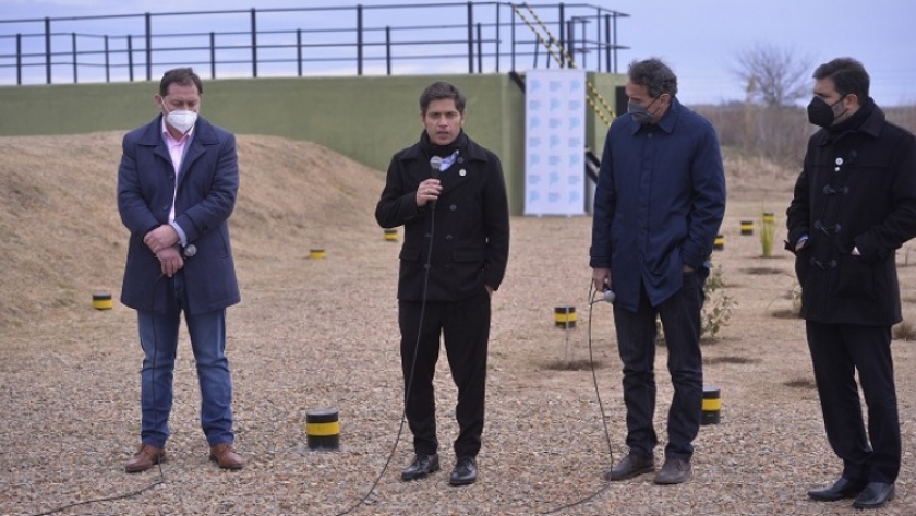 Kicillof y Katopodis inauguraron obras cloacales y anunciaron inversiones en infraestructura por más de $1.800 millones
