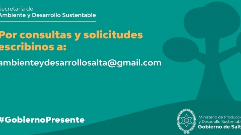 La Secretaría de Ambiente y Desarrollo Sustentable habilita nuevas vías de atención