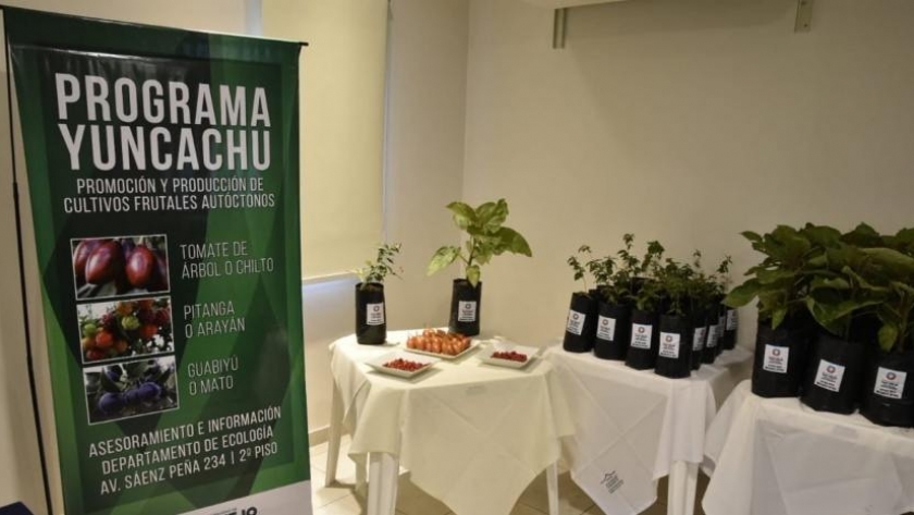 En Tafí Viejo promueven la forestación de frutales