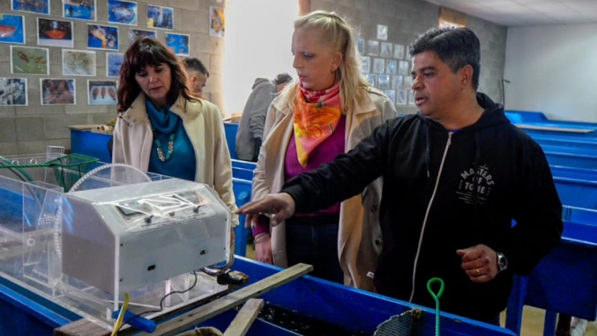 El Ministerio de Producción acompañó la inauguración de la Sala de Procesamiento Ictícola en Piedra Buena