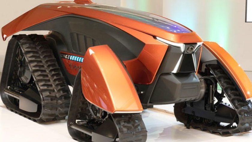 Kubota lanzó su "tractor de los sueños": eléctrico y autónomo